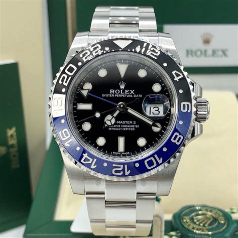 rolex gmt master ii batman 2017|rolex gmt batman price.